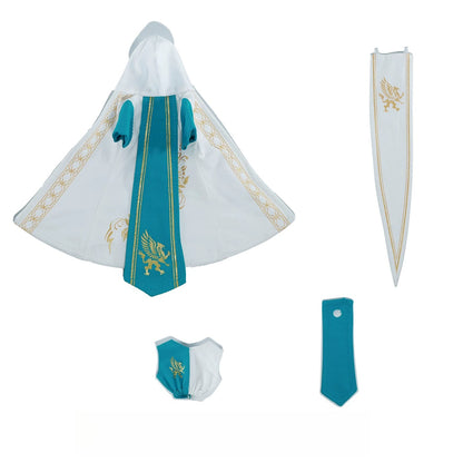 Replacement Cape for 1/12 Action Figure, Soft Goods Cloak for Sir Gideon Knight