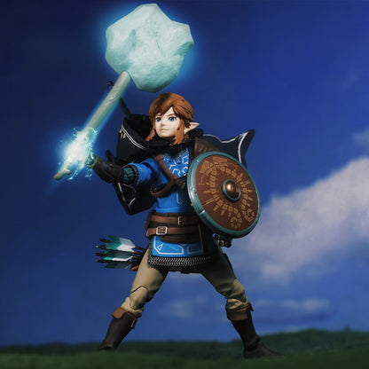 Replacement Cape for 1/12 Action Figure, Soft Goods Cloak for Link Tears of the Kingdom