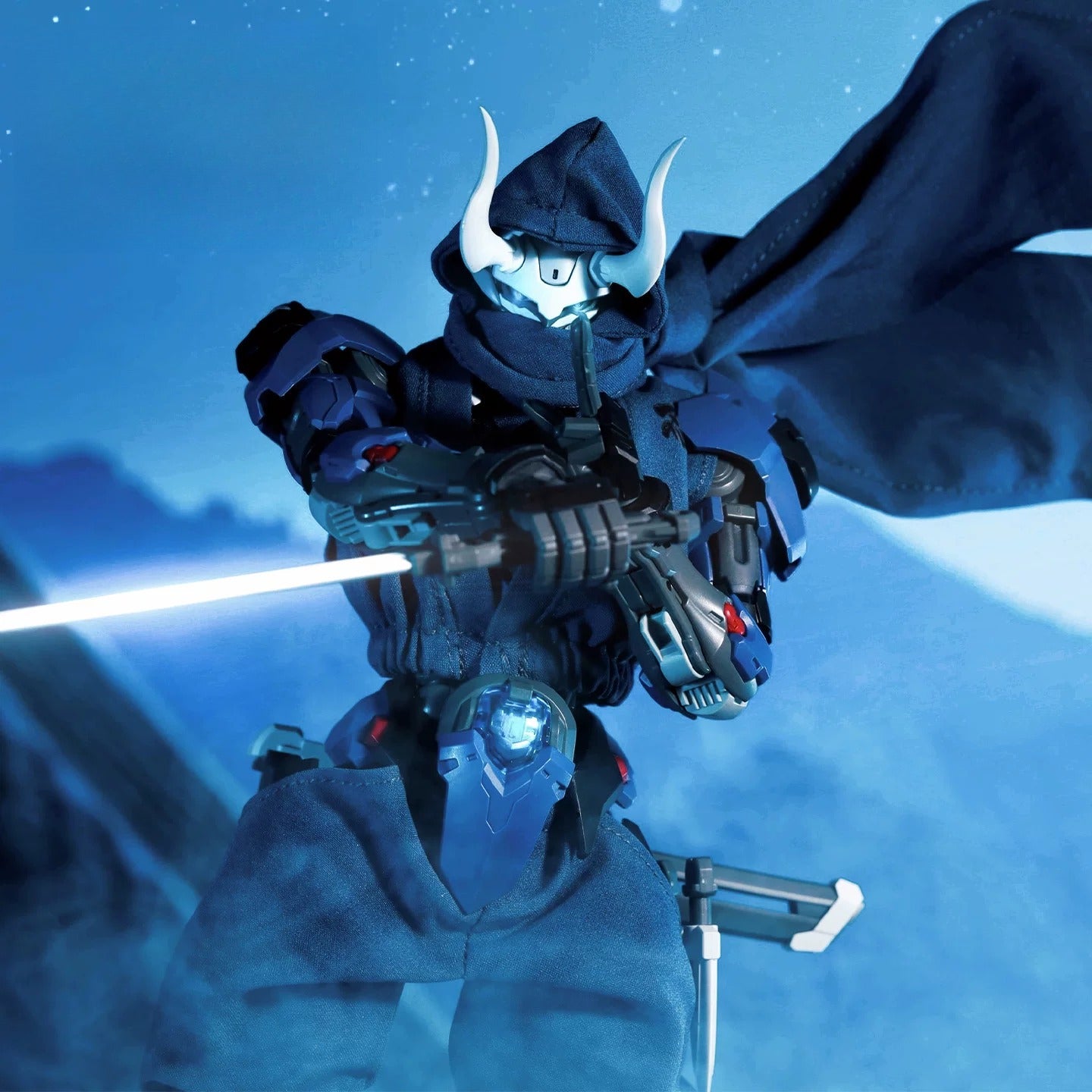 Replacement Cape for 1/10 Action Figure, Soft Goods Cloak for Lone Shadow X-Limit Zero Ninja