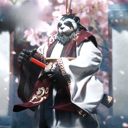 Replacement Cape for 7 Inch Action Figure, Chinese Style Cloak for Panda General Wu Qinglie