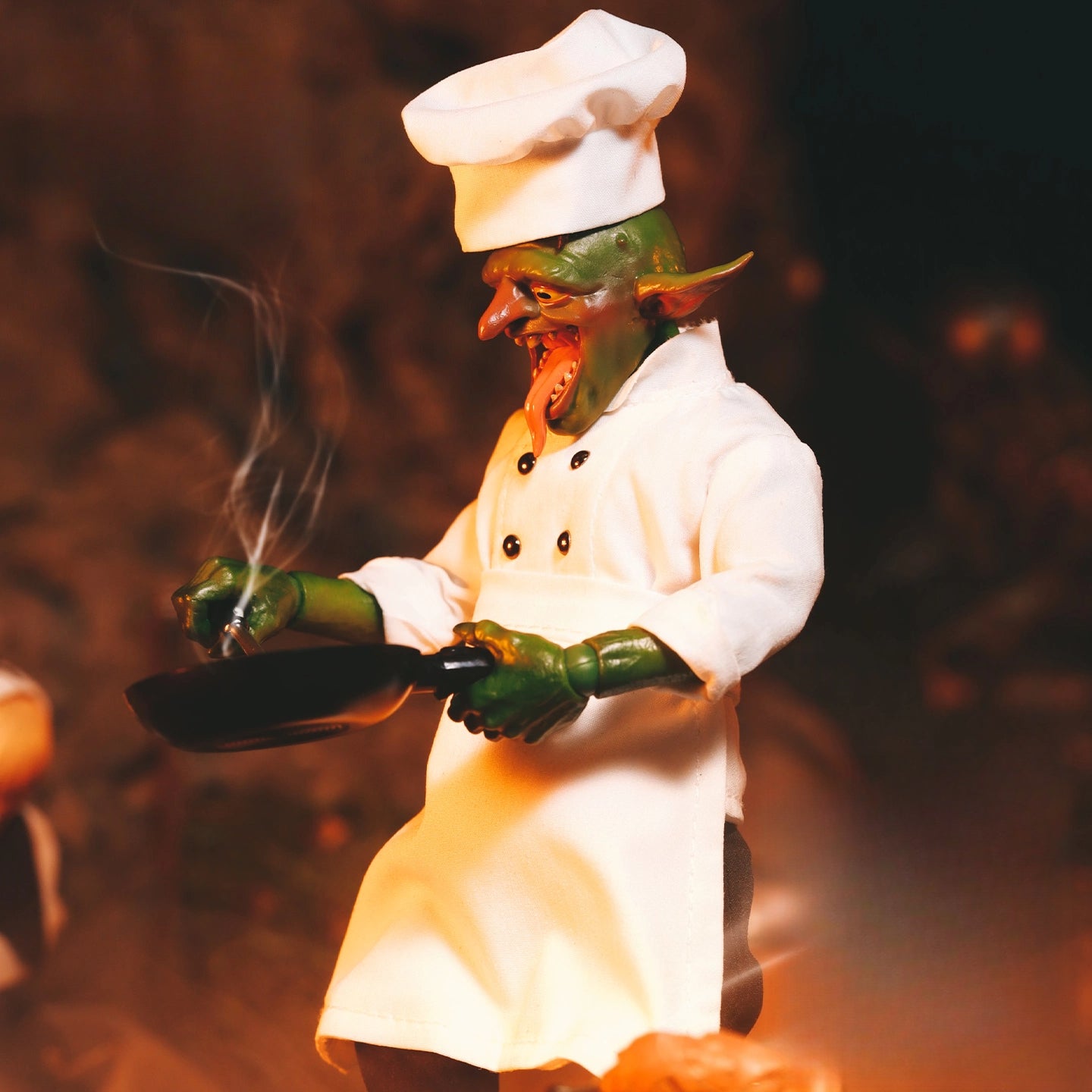 Replacement Chef Outfit for 1/12 Action Figure, Soft Goods Costume for Mohawk Goblin 5.5 Inch