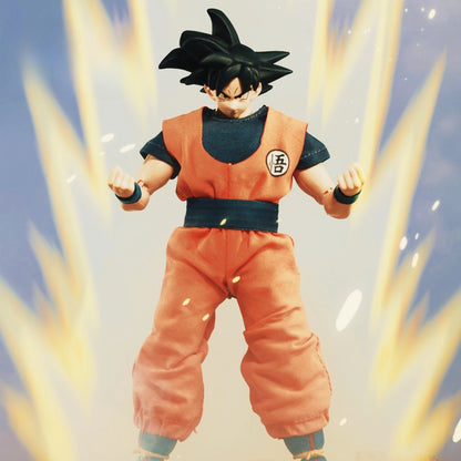 Replacement Cloth Gi for 1/12 Action Figure, Soft Goods Outfit for Super Saiyan Goku