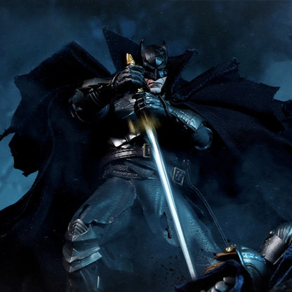 Replacement Cape for 7 Inch Action Figure, Soft Goods Custom Cloak for Medieval Batman DC Figure