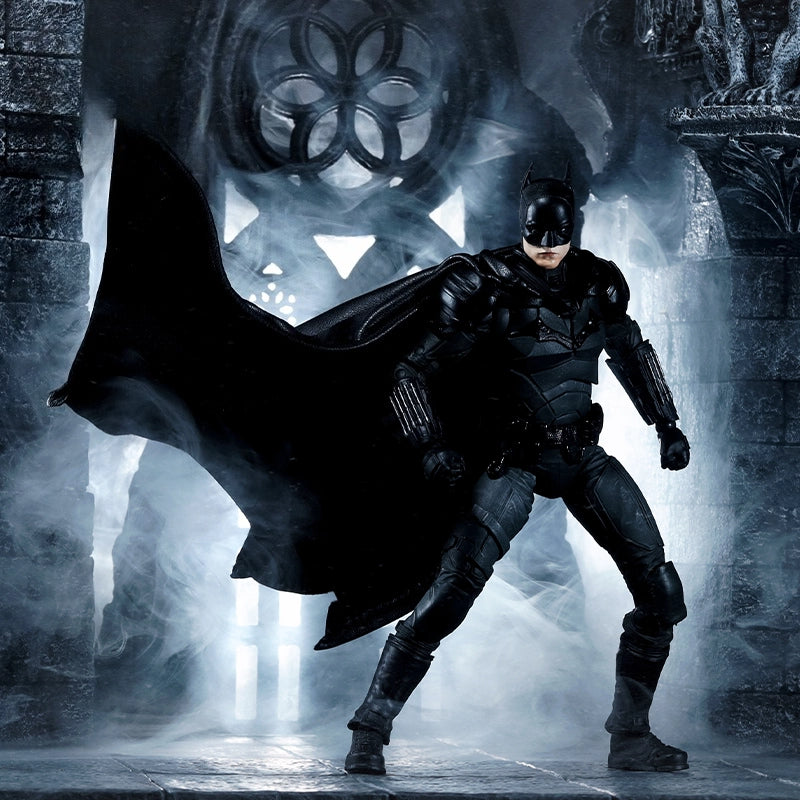 McFarlane Toys DC Multiverse Batman Ultimate Movie Collection 6-Pack, 7" Action Figures with Fabric Capes & Bat-Signal