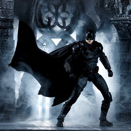 McFarlane Toys DC Multiverse Batman Ultimate Movie Collection 6-Pack, 7" Action Figures with Fabric Capes & Bat-Signal
