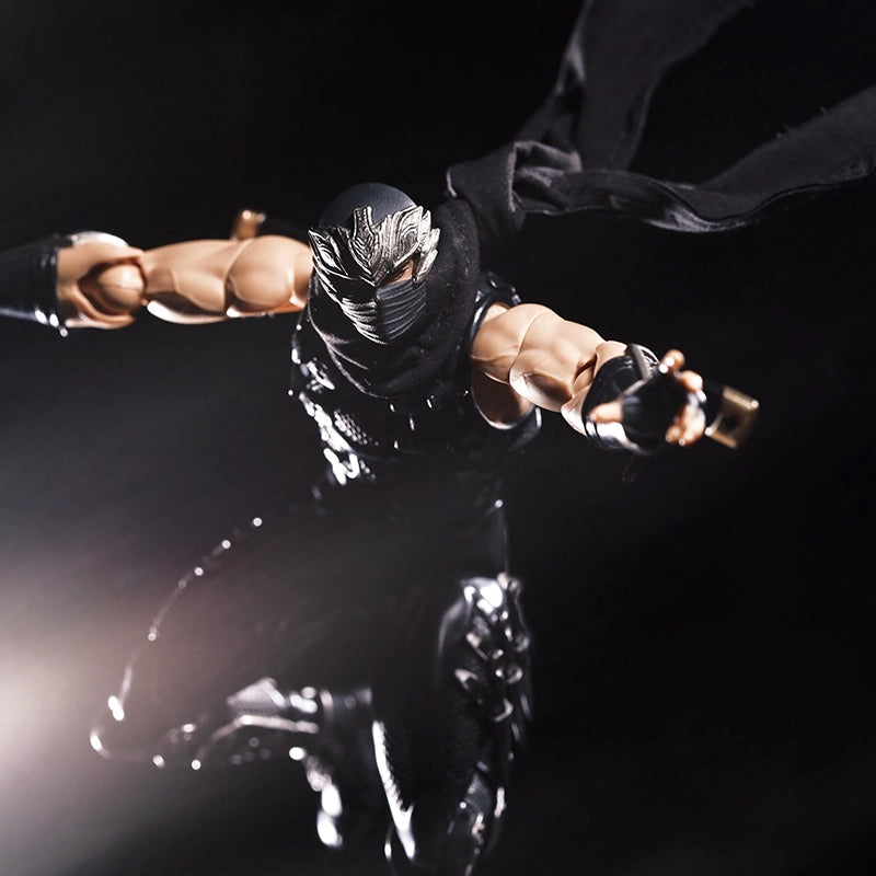 Replacement Scarf for 1/12 Action Figure, Soft Goods Cloth Scarf for Ryu Hayabusa Ninja Gaiden 2