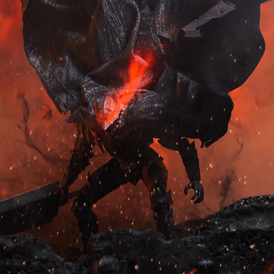 SH Figuarts Berserk Guts Custom Cape - Premium Soft Goods Replacement for Berserker Armor Black Swordsman Action Figure