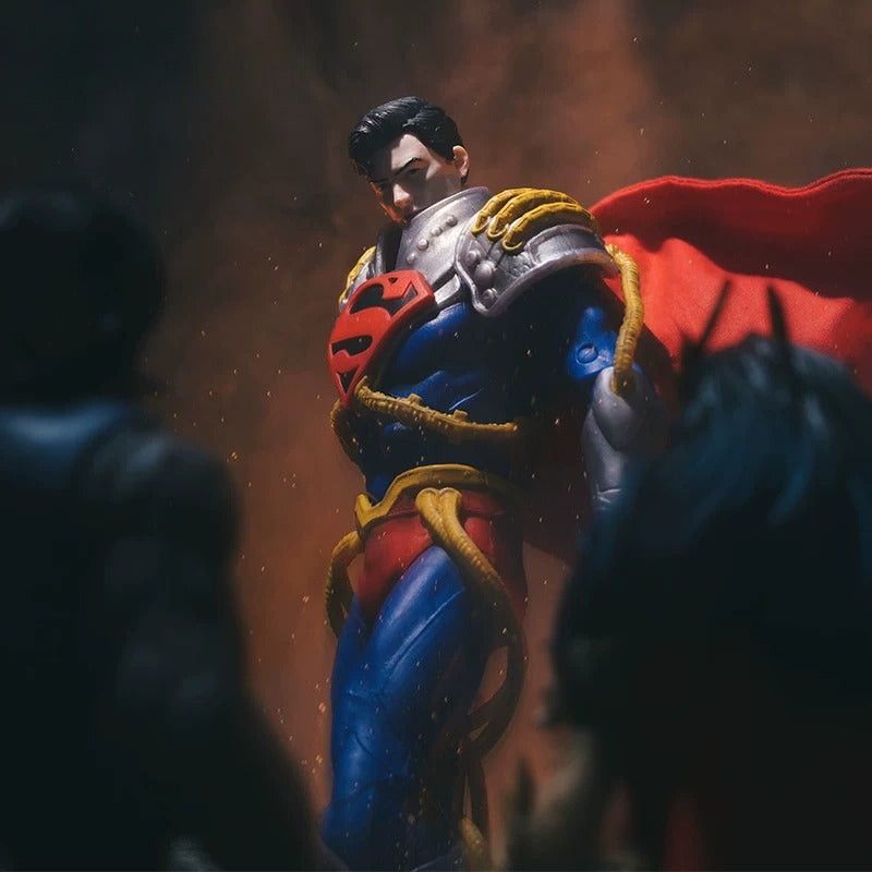 Replacement Cape for 7 Inch Action Figure, Soft Goods Custom Cloak for Superboy-Prime DC Multiverse Figure