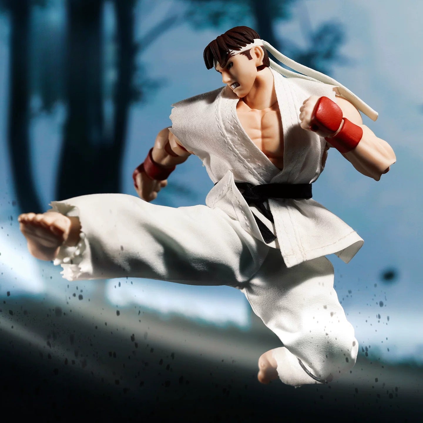 Replacement Cloth Set for 1/12 Action Figure, Soft Goods Outfit for Ryu Ken Street Fighter Alpha 3