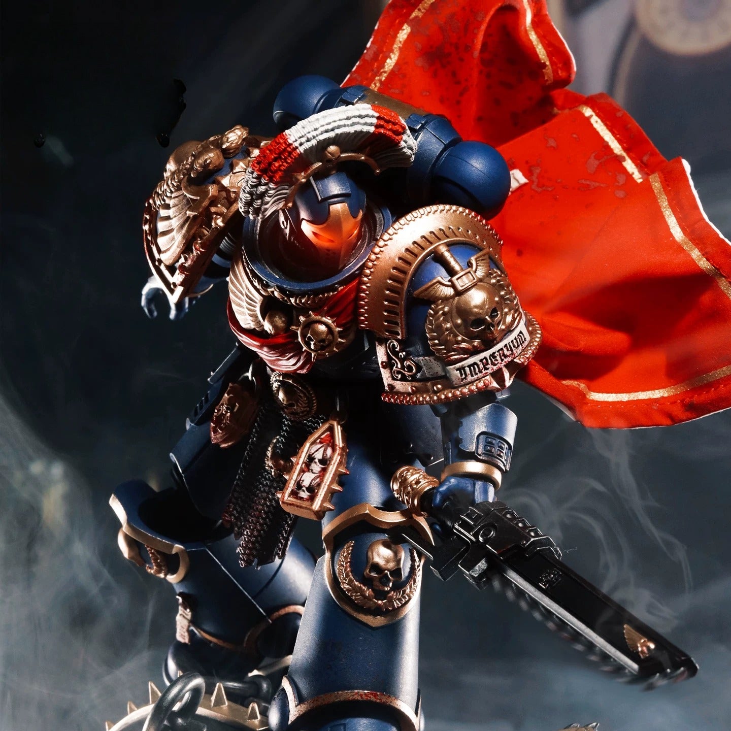 Replacement Cape for 1/18 Action Figure, Custom Cloak for Space Marine Ultramarines