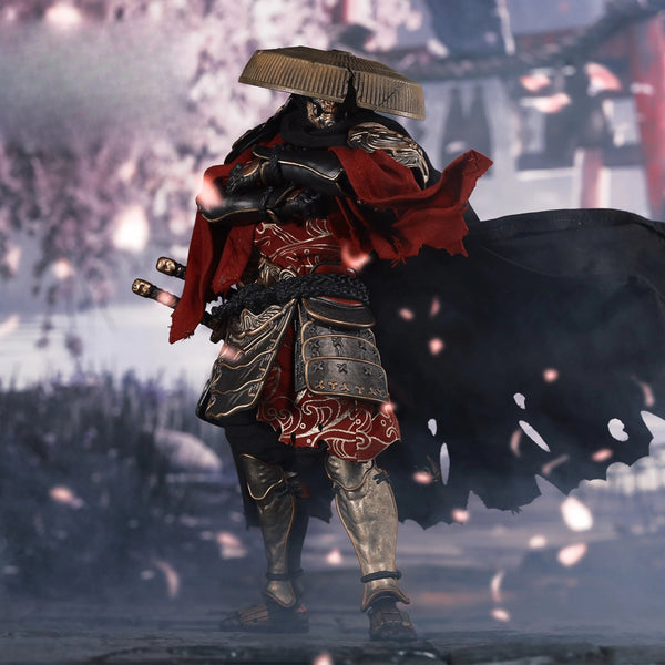 Replacement Cloth Set for 1/12 Samurai Action Figure, Soft Goods Kimono Outfit & Cape for 7 Inch Ninja/Samurai