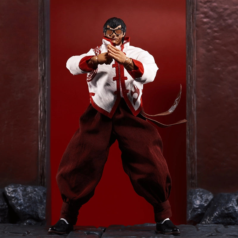 Replacement Accessory Set for 1/12 Action Figure, Soft Goods Costume for Street Fighter II Figure