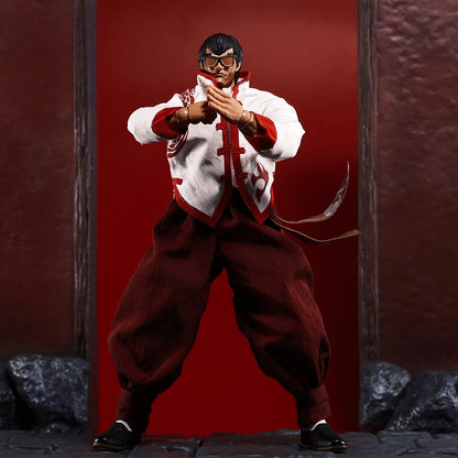 Replacement Accessory Set for 1/12 Action Figure, Soft Goods Costume for Street Fighter II Figure