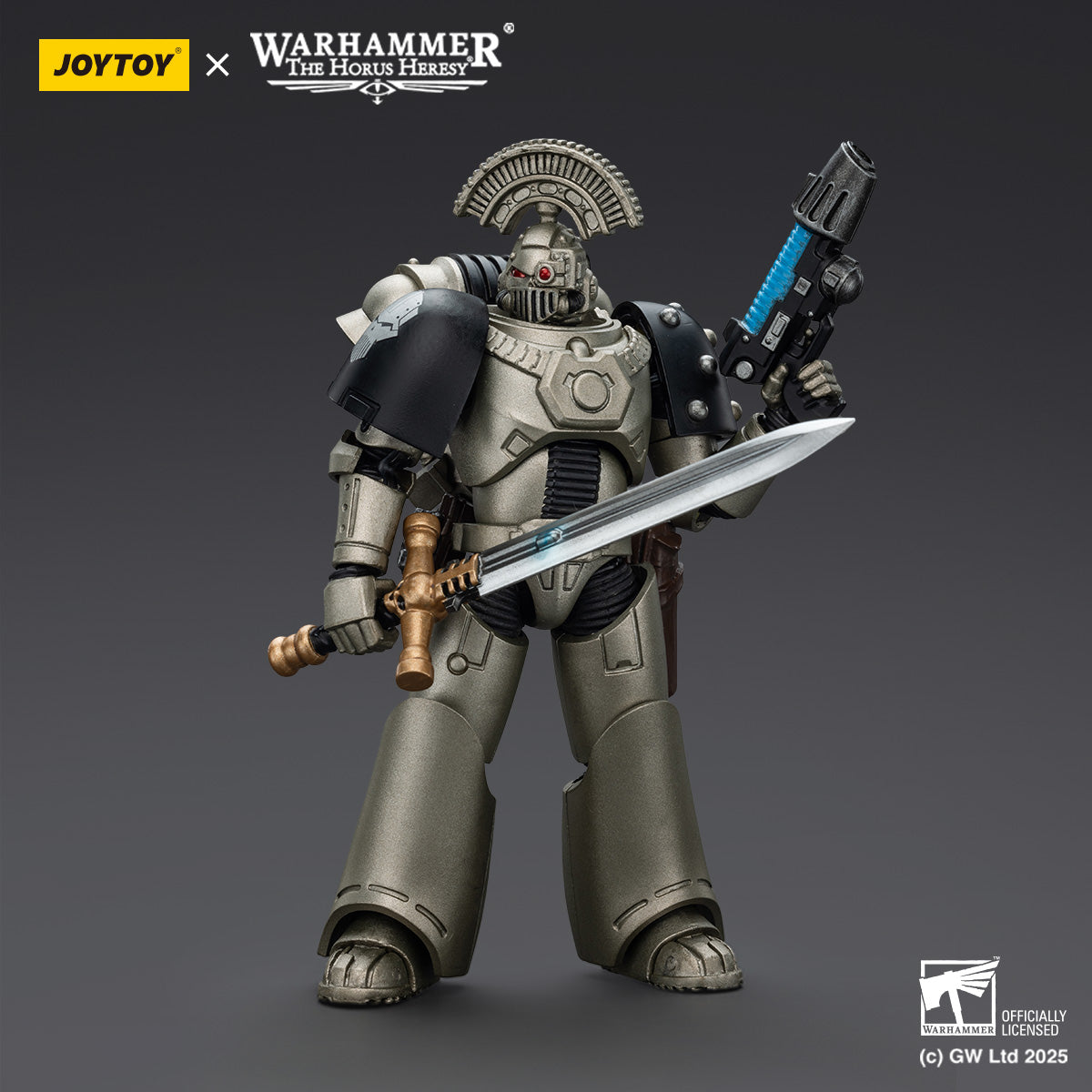 Iron WarriorsMKVI Tactical Sergeant with Power Sword and Plasma Pistol