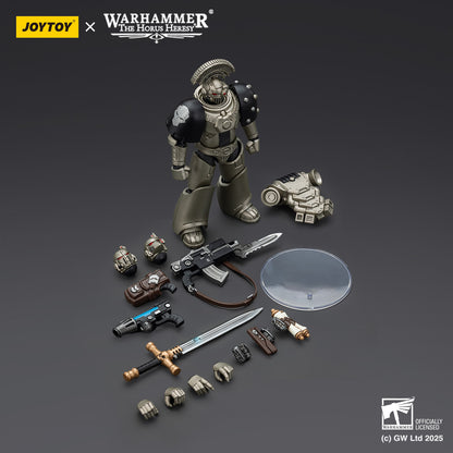 Iron WarriorsMKVI Tactical Sergeant with Power Sword and Plasma Pistol
