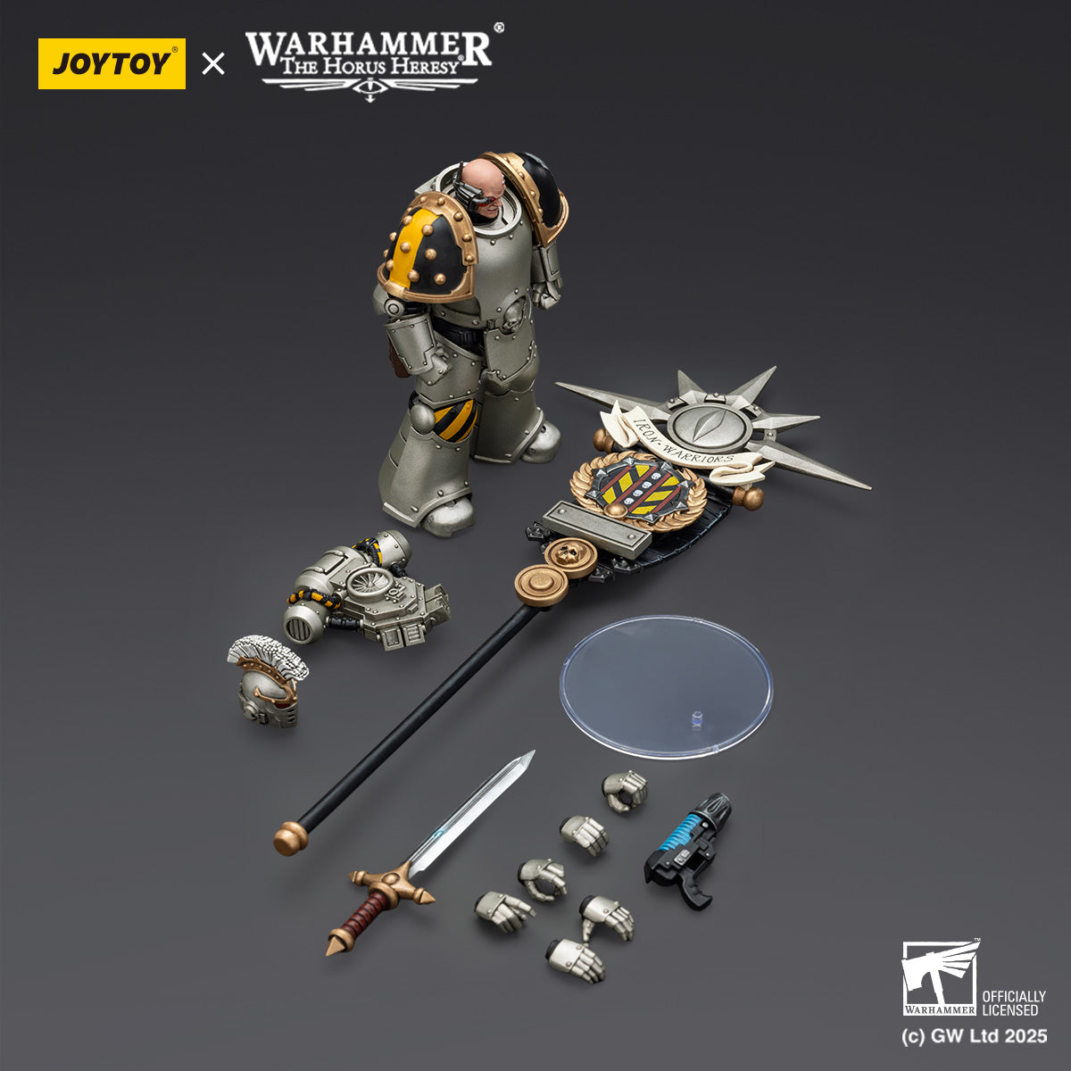Iron Warriors Command Squad Chosen with Legion Standard