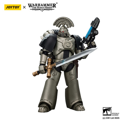 Iron WarriorsMKVI Tactical Sergeant with Power Sword and Plasma Pistol
