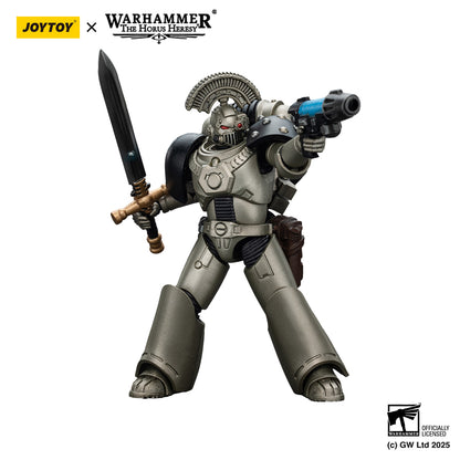 Iron WarriorsMKVI Tactical Sergeant with Power Sword and Plasma Pistol