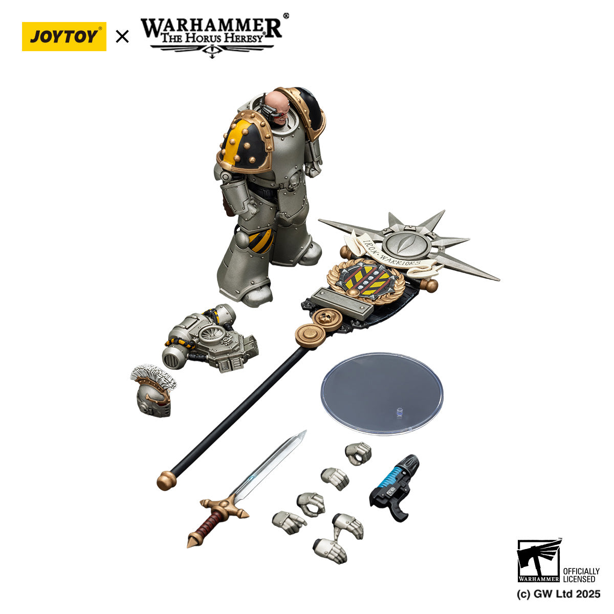 Iron Warriors Command Squad Chosen with Legion Standard