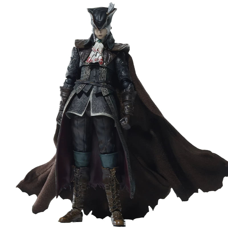 Replacement Cape for 1/12 Action Figure, Soft Goods Cloak for Lady Maria Bloodborne