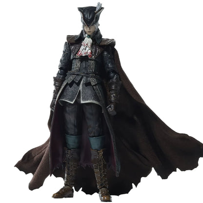 Replacement Cape for 1/12 Action Figure, Soft Goods Cloak for Lady Maria Bloodborne