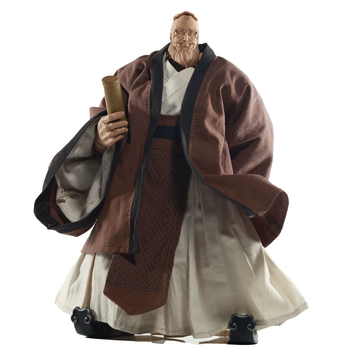 Replacement Robe Set for 1/12 Action Figure, Soft Goods Confucius Outfit for Big Guy 7 Inch