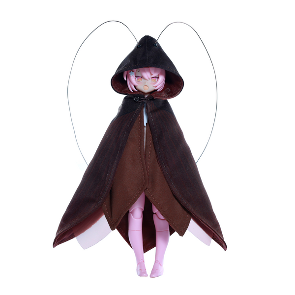 Replacement Cape for 1/12 Action Figure, Soft Goods Cloak for Mecha Girl 6 Inch Figure