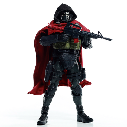 Tactical Replacement Cape Set for 7 Inch Action Figure, 1/12 Scale Soft Goods Custom Cloak