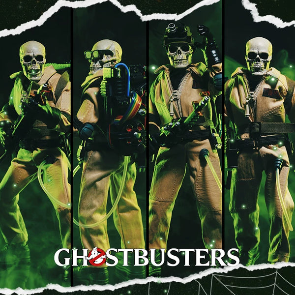Replacement Cloth Set for 1/12 Action Figure, Ghostbusters Style Costume for Skeleton