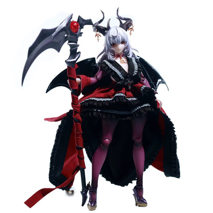 Replacement Cape for 1/12 Action Figure, Soft Goods Cloak for Succubus Lustia Figure