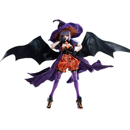 Replacement Cloth Set for 1/12 Action Figure, Soft Goods Outfit for Pumpkin Princess Mecha Girl