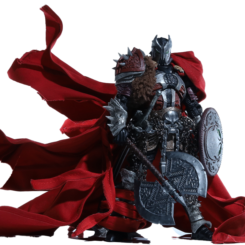 Replacement Cape Set for 7 Inch Action Figure, Soft Goods Custom Cloak for Medieval Spawn 7" Figure