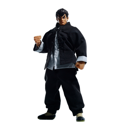 Replacement Cloth Set for 1/12 Action Figure, Soft Goods Outfit for Fei Long Street Fighter II