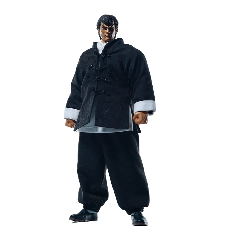Replacement Cloth Set for 1/12 Action Figure, Soft Goods Outfit for Fei Long Street Fighter II