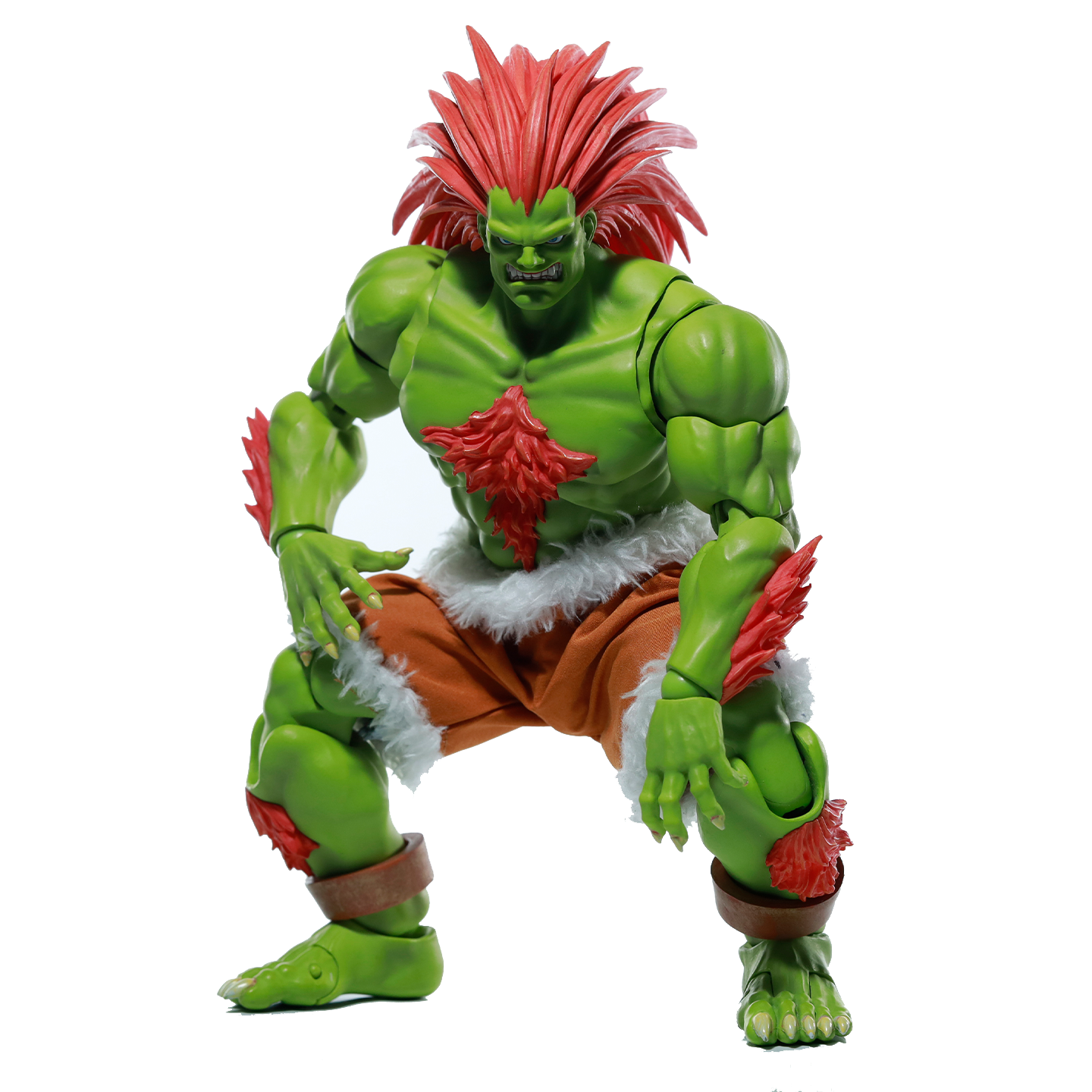 Replacement Cape for 1/12 Action Figure, Soft Goods Cloak for Blanka Street Fighter 7.5 Inch