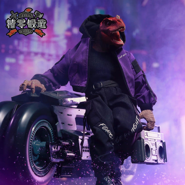 Replacement Outfit for 1/12 Action Figure, Soft Goods Clothes for Ceratopsian Dinosaur Figure