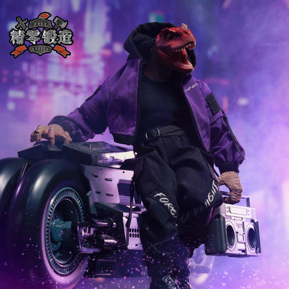 Replacement Outfit for 1/12 Action Figure, Soft Goods Clothes for Ceratopsian Dinosaur Figure