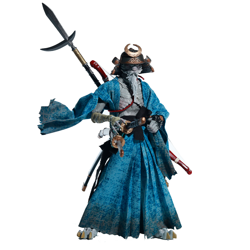 Replacement Ronin Outfit for 1/12 Action Figure, Soft Goods Samurai Costume for Kensai the Nameless One