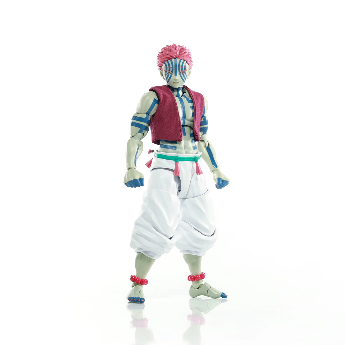 Replacement Vest for 1/12 Action Figure, Soft Goods Outfit for Akaza Demon Slayer