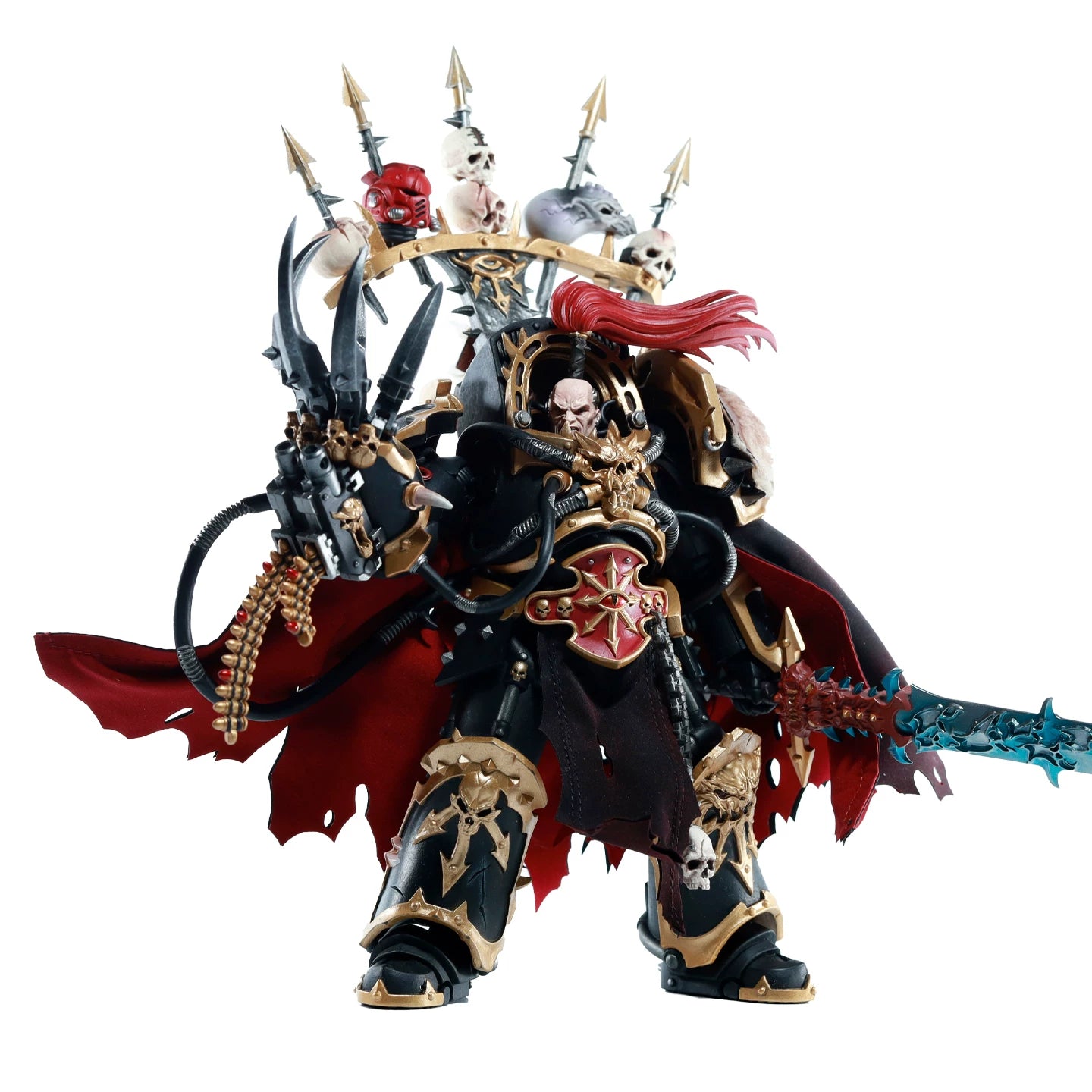 Replacement Cape for 1/18 Action Figure, Custom Cloak for Abaddon Black Legion Warmaster