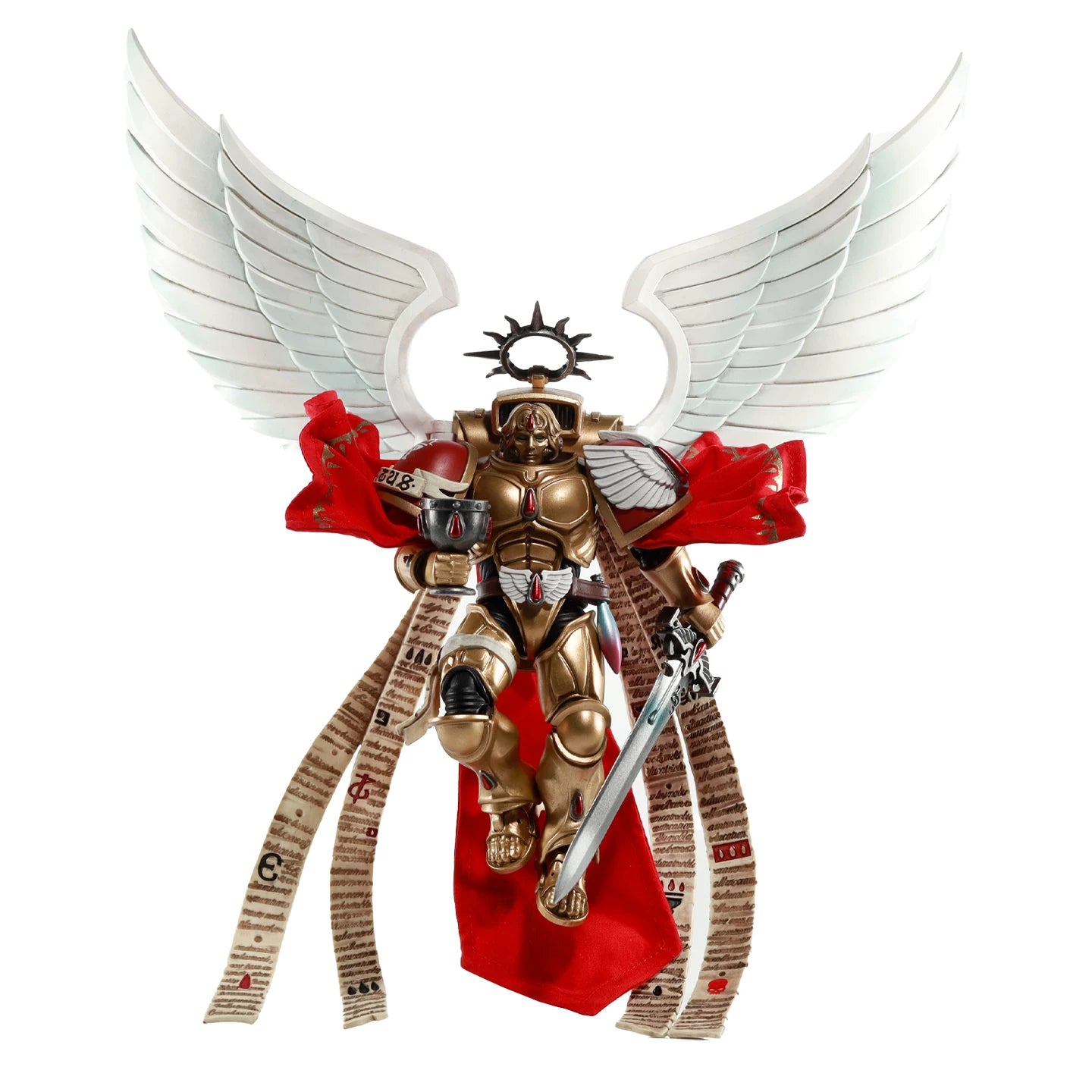 Replacement Cape for 1/18 Action Figure, Soft Goods Cloak for Sanguinor Golden Angel