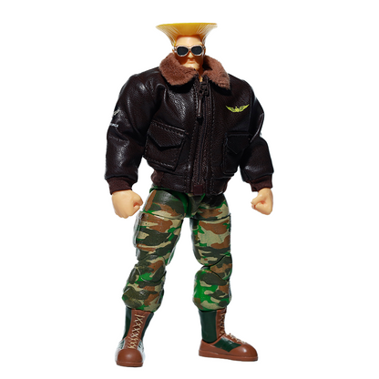 Replacement Cloth Outfit for 1/12 Action Figure, Soft Goods Uniform for Guile Street Fighter II