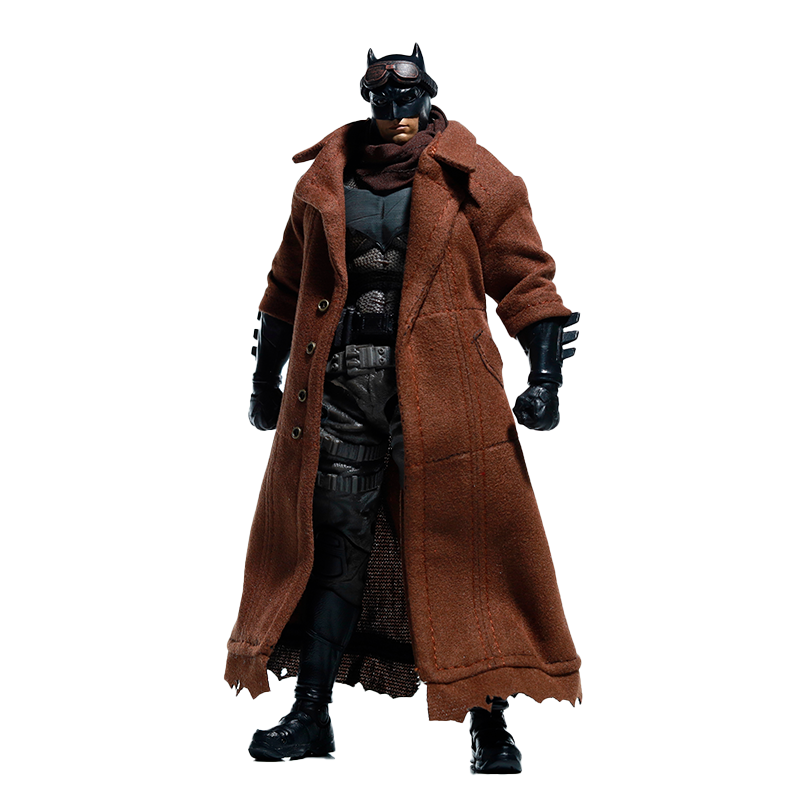 Replacement Trench Coat for 7 Inch Action Figure, Soft Goods Custom Coat for Knightmare Batman DC Figure