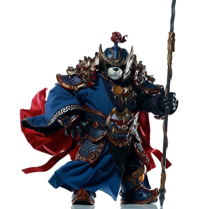 Replacement Cape Set for 7 Inch Action Figure, Chinese Style Cloak for Panda General Wu Qinglong