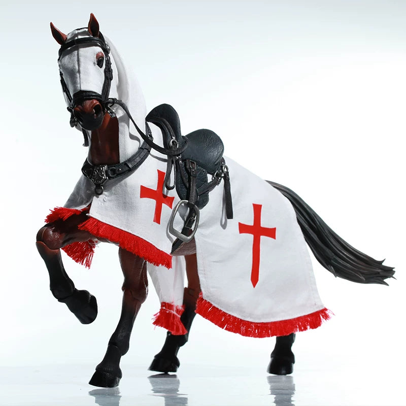 Replacement Horse Cape for 6 Inch Action Figure, 1/12 Scale Soft Goods Barding for Warhorse