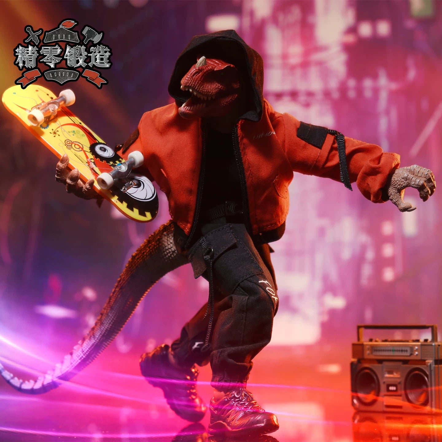 Replacement Outfit for 1/12 Action Figure, Soft Goods Clothes for Ceratopsian Dinosaur Figure