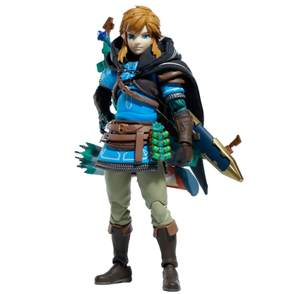Replacement Cape for 1/12 Action Figure, Soft Goods Cloak for Link Tears of the Kingdom