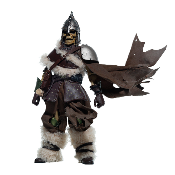 Replacement Cape Set for 1/12 Action Figure, Snow Damaged Cloak for Skeleton