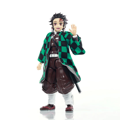 Replacement Haori for 1/12 Action Figure, Soft Goods Cloak for Tanjiro Kamado Demon Slayer