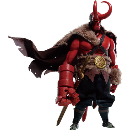 1000toys Hellboy 1/12 Scale Action Figure 30th Anniversary with Soft Goods Coat